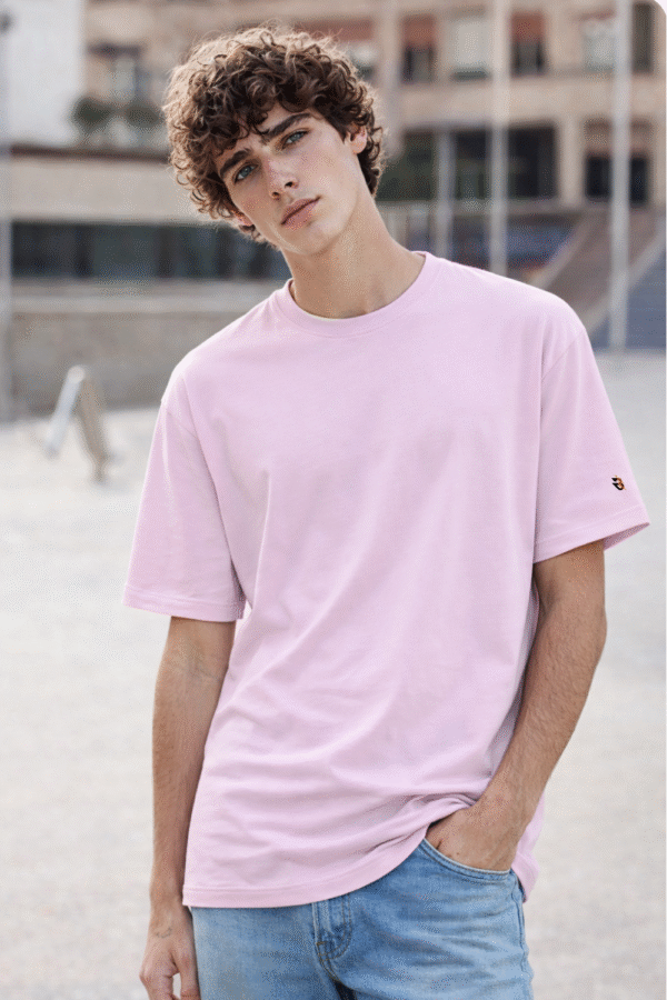 Pink Unisex Oversized T-Shirt