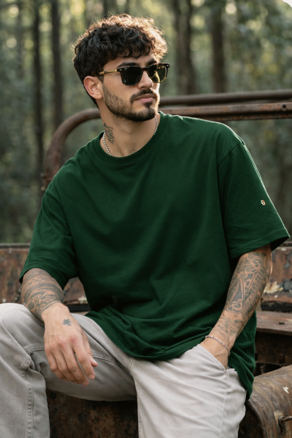 Green Unisex Oversized T-Shirt