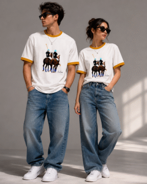 Ringer Polo Unisex Tee