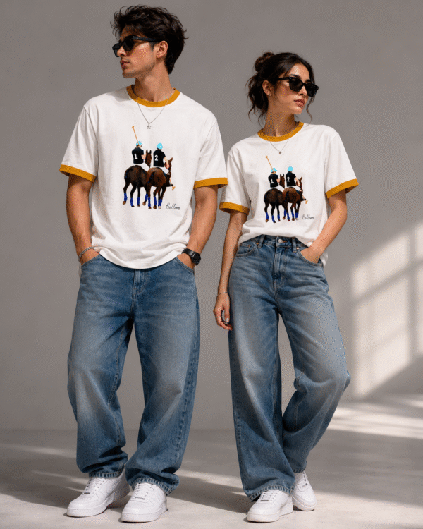 Ringer Polo Unisex Tee