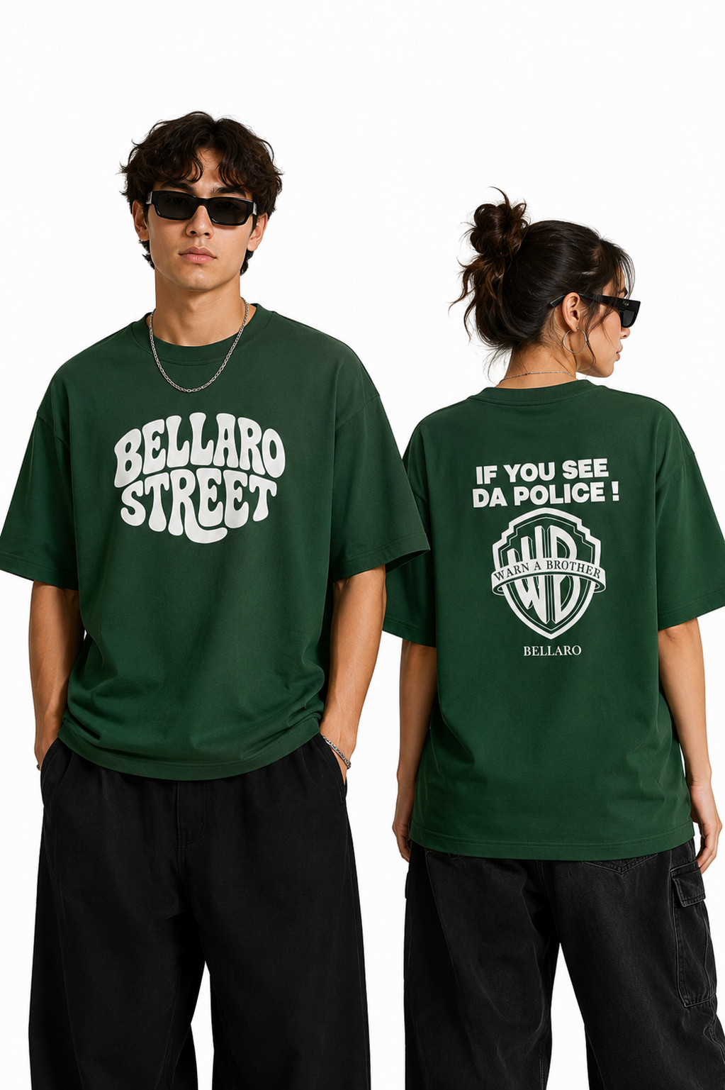 Oversized Green Unisex tee